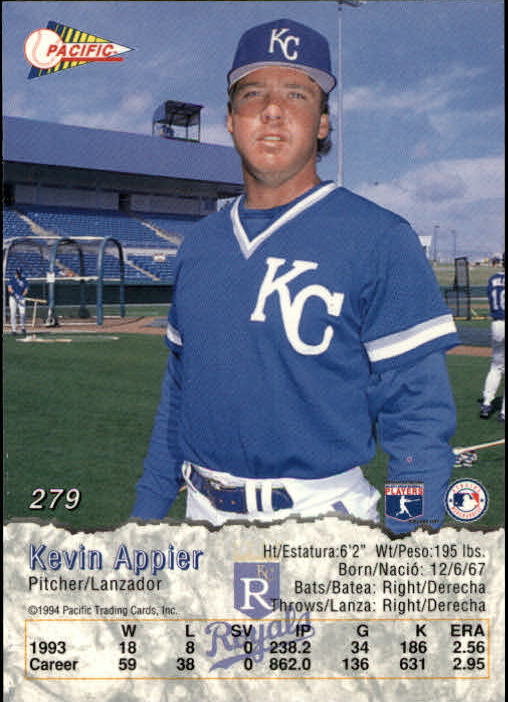 B3005- 1994 Pacific Baseball #s 249-498 +Rookies -You Pick- 15+ FREE US SHIP - Picture 41 of 379