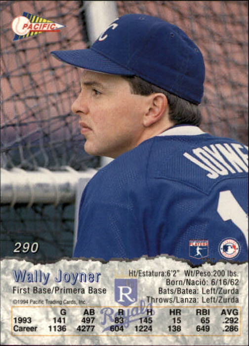 B3005- 1994 Pacific Baseball #s 249-498 +Rookies -You Pick- 15+ FREE US SHIP - Picture 59 of 379