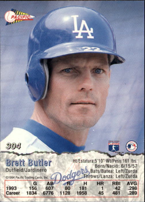 B3005- 1994 Pacific Baseball #s 249-498 +Rookies -You Pick- 15+ FREE US SHIP - Picture 79 of 379