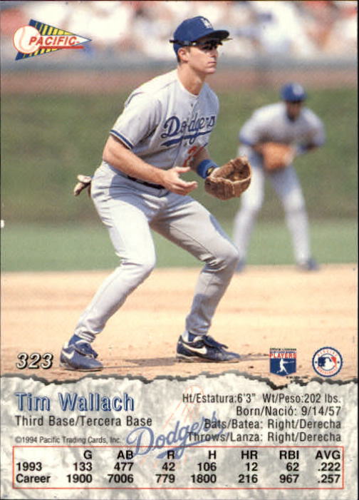 B3005- 1994 Pacific Baseball #s 249-498 +Rookies -You Pick- 15+ FREE US SHIP - Picture 107 of 379
