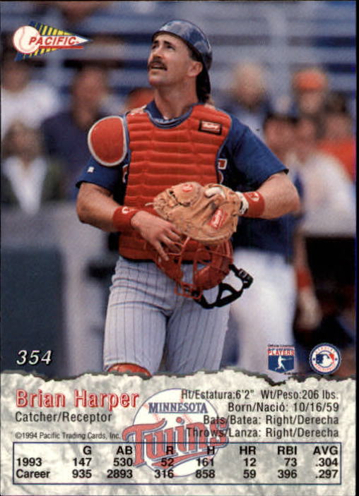 B3005- 1994 Pacific Baseball #s 249-498 +Rookies -You Pick- 15+ FREE US SHIP - Picture 159 of 379