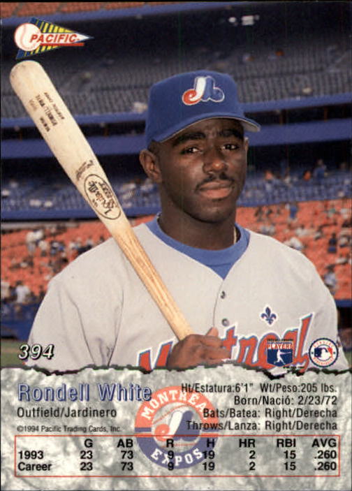 B3005- 1994 Pacific Baseball #s 249-498 +Rookies -You Pick- 15+ FREE US SHIP - Picture 221 of 379