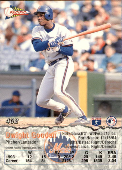 B3005- 1994 Pacific Baseball #s 249-498 +Rookies -You Pick- 15+ FREE US SHIP - Picture 235 of 379