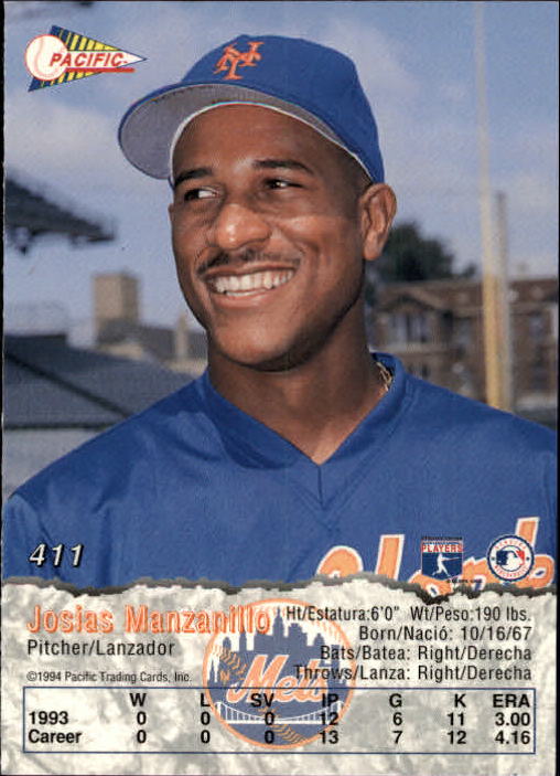 B3005- 1994 Pacific Baseball #s 249-498 +Rookies -You Pick- 15+ FREE US SHIP - Picture 249 of 379
