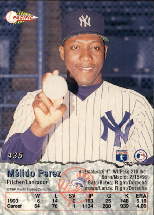 B3005- 1994 Pacific Baseball #s 249-498 +Rookies -You Pick- 15+ FREE US SHIP - Picture 289 of 379
