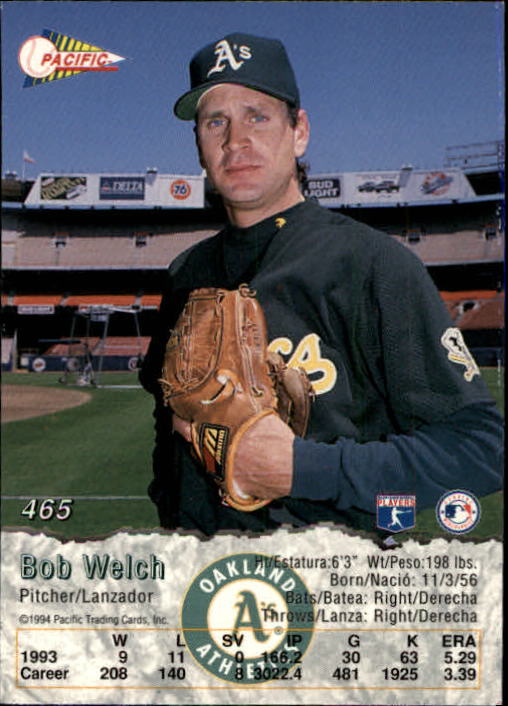 B3005- 1994 Pacific Baseball #s 249-498 +Rookies -You Pick- 15+ FREE US SHIP - Picture 331 of 379