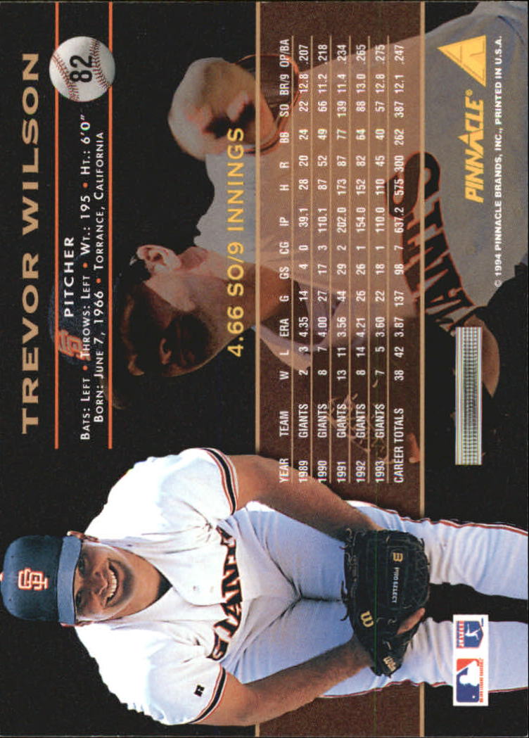 A6825- 1994 Pinnacle Baseball Carte 1-250 + Rookies -si Pick- 15 + Gratis US - Foto 164 di 493