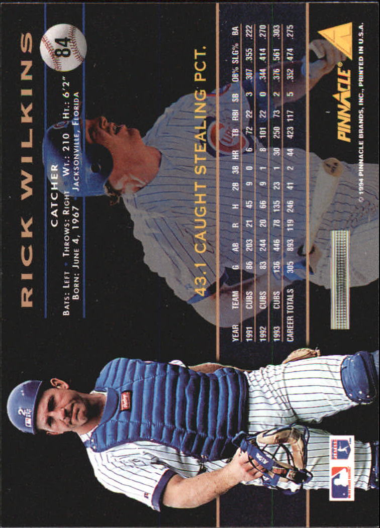 A6825- 1994 Pinnacle Baseball Carte 1-250 + Rookies -si Pick- 15 + Gratis US - Foto 168 di 493