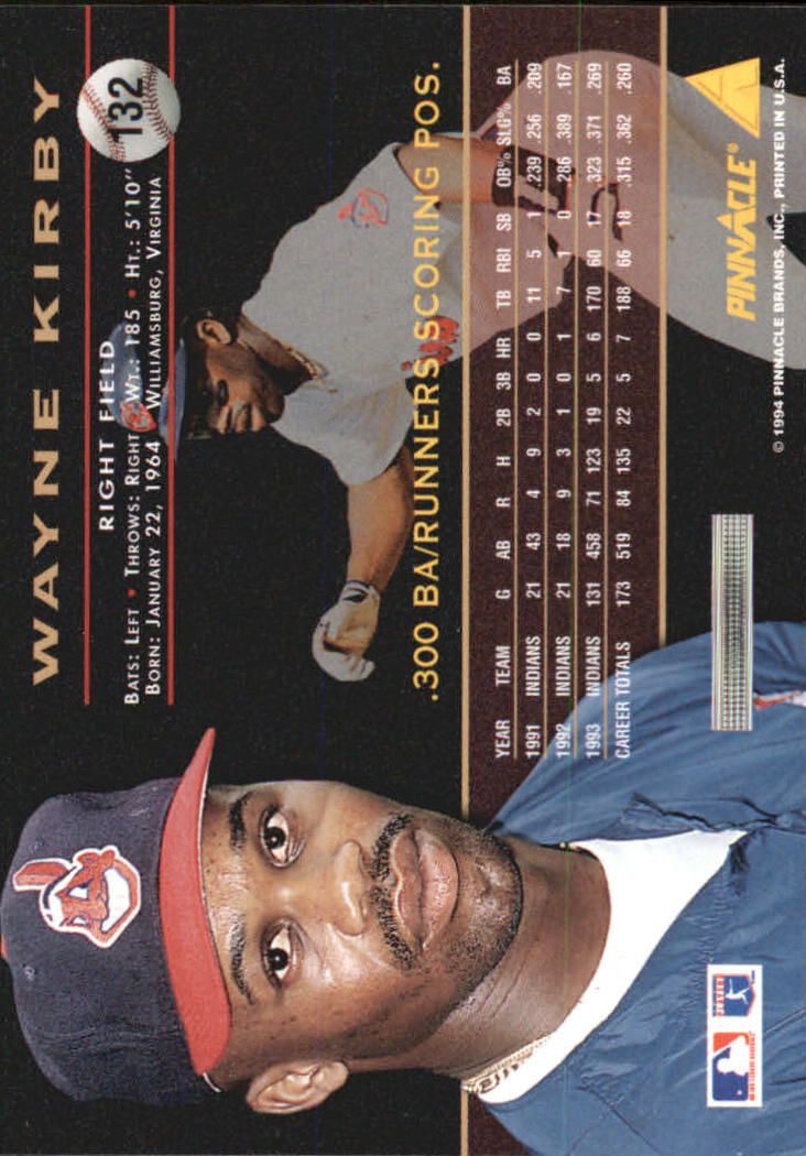 A6825- 1994 Pinnacle Baseball Carte 1-250 + Rookies -si Pick- 15 + Gratis US - Foto 260 di 493