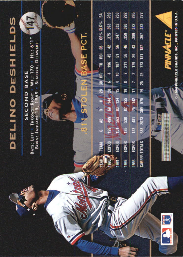 A6825- 1994 Pinnacle Baseball Carte 1-250 + Rookies -si Pick- 15 + Gratis US - Foto 290 di 493