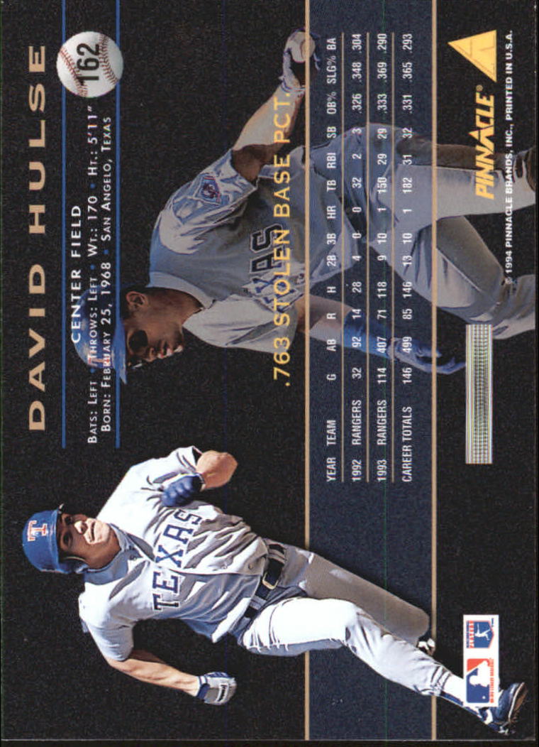 A6825- 1994 Pinnacle Baseball Carte 1-250 + Rookies -si Pick- 15 + Gratis US - Foto 320 di 493