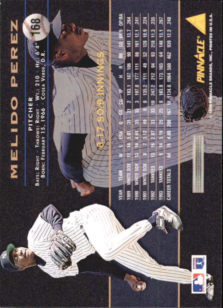 A6825- 1994 Pinnacle Baseball Carte 1-250 + Rookies -si Pick- 15 + Gratis US - Foto 332 di 493