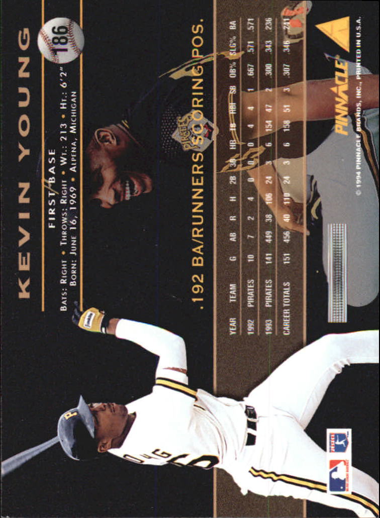 A6825- 1994 Pinnacle Baseball Carte 1-250 + Rookies -si Pick- 15 + Gratis US - Foto 368 di 493