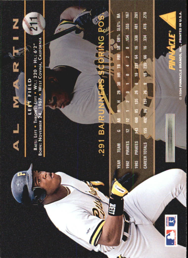 A6825- 1994 Pinnacle Baseball Carte 1-250 + Rookies -si Pick- 15 + Gratis US - Foto 418 di 493