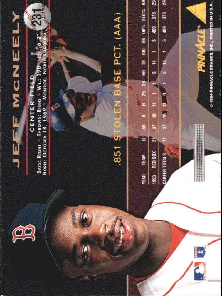 A6825- 1994 Pinnacle Baseball Carte 1-250 + Rookies -si Pick- 15 + Gratis US - Foto 458 di 493