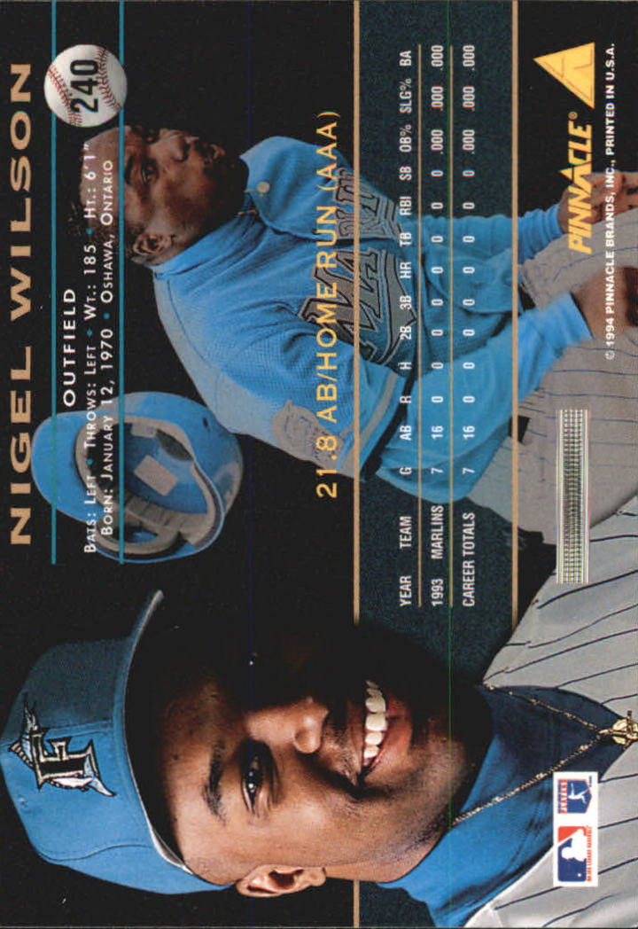 A6825- 1994 Pinnacle Baseball Carte 1-250 + Rookies -si Pick- 15 + Gratis US - Foto 474 di 493