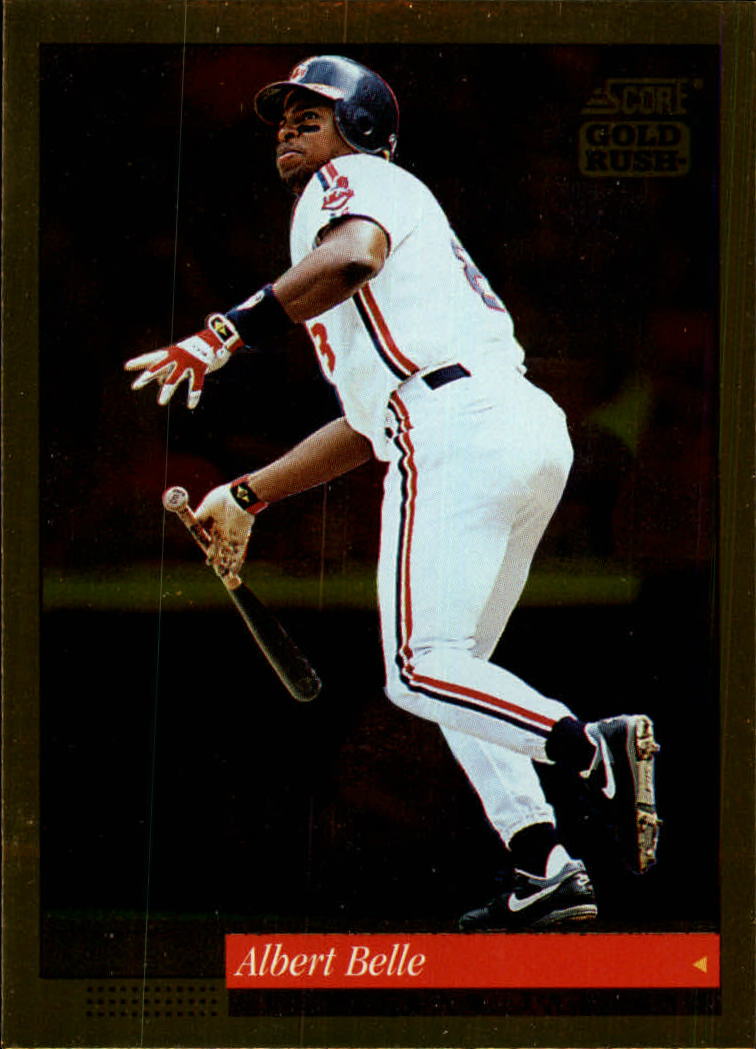 1994 Score #7 ALBERT BELLE Cleveland Indians