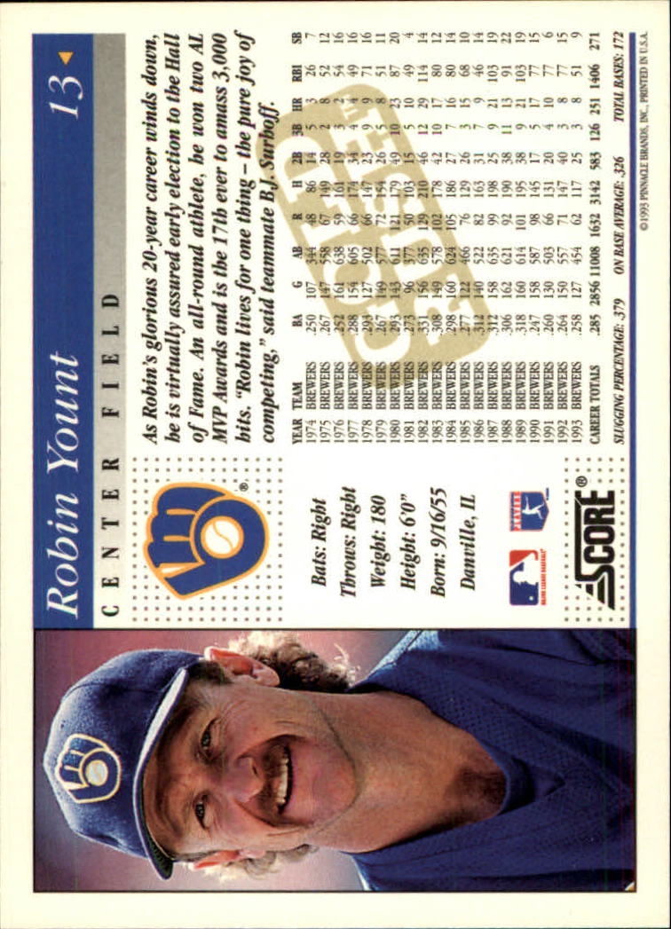 A7290- 1994 Score Gold Rush BB Inserts #s 1-250 -You Pick- 15+ FREE US SHIP - Picture 437 of 439