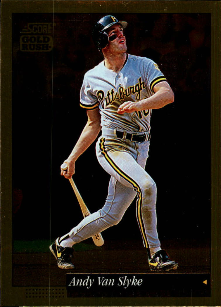 Andy Van Slyke 1993 Topps Black Gold #21 Pittsburgh Pirates