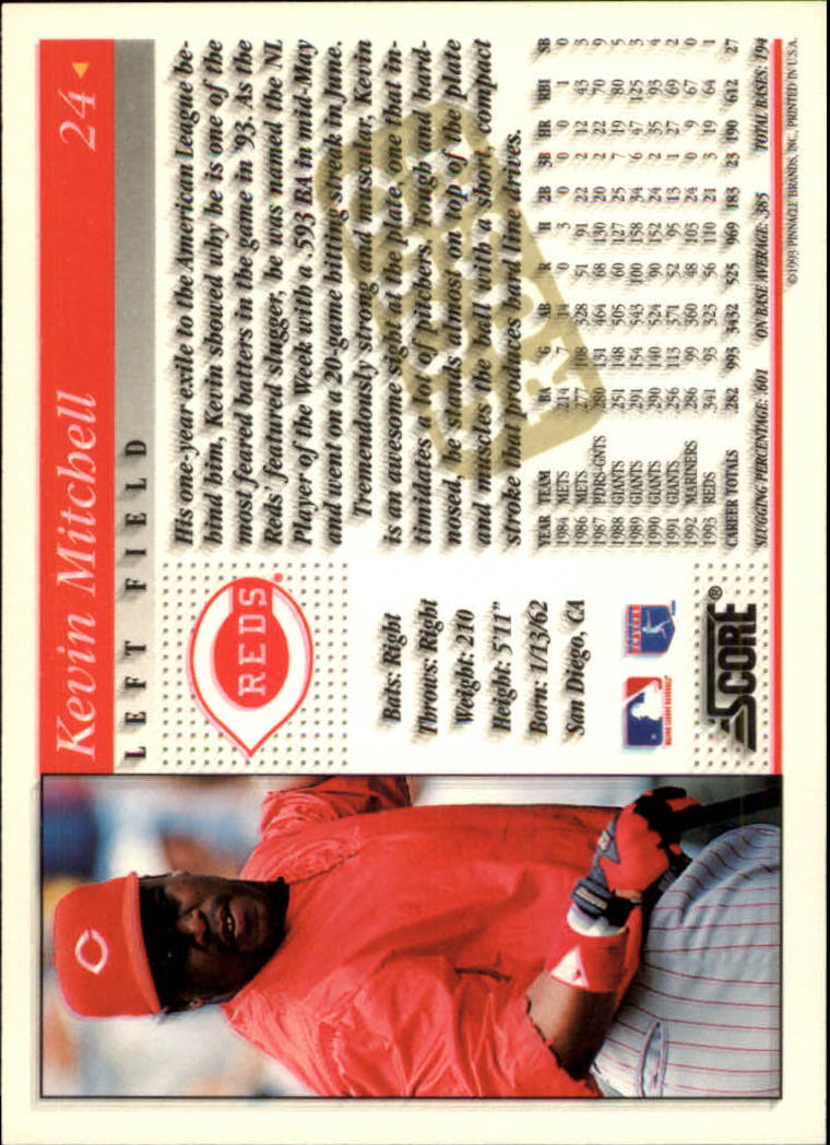 A7290- 1994 Score Gold Rush BB Inserts #s 1-250 -You Pick- 15+ FREE US SHIP - Picture 155 of 439