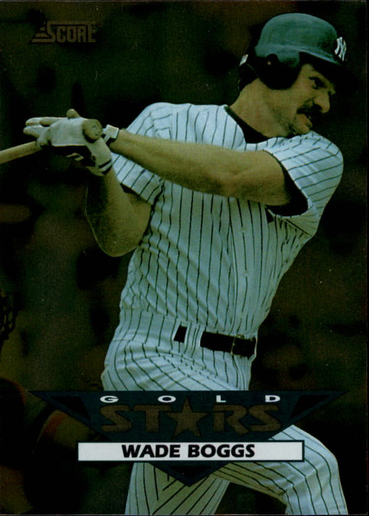 1994 Score Gold Stars #50 Wade Boggs