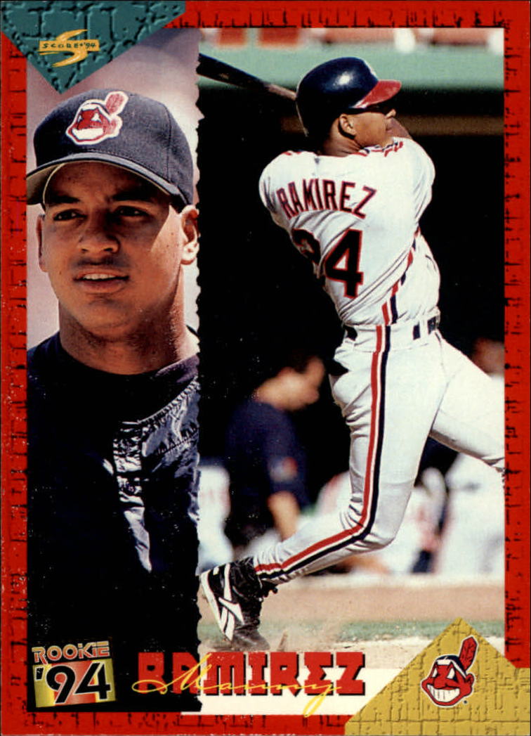 1994 Score Rookie/Traded #RT72 Manny Ramirez