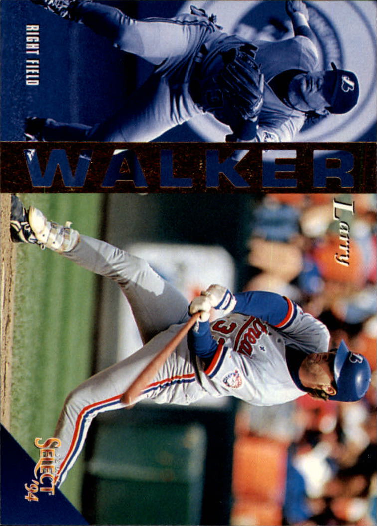 1994 Select #18 Larry Walker