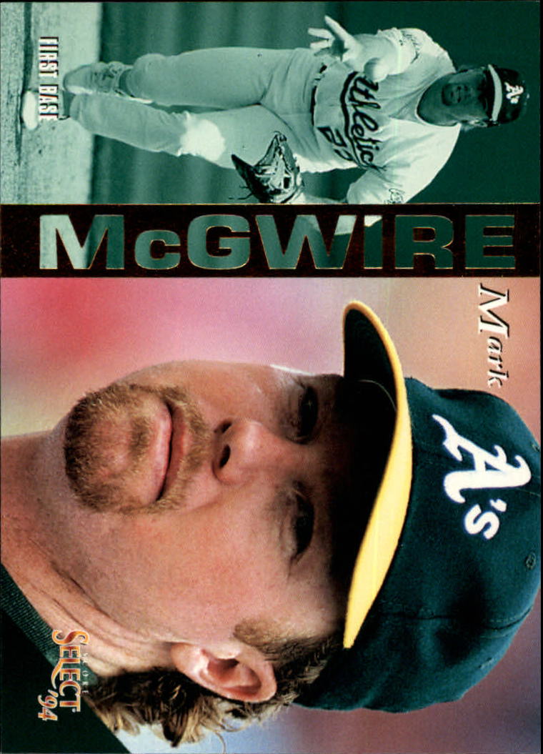 1994 Select #57 Mark McGwire