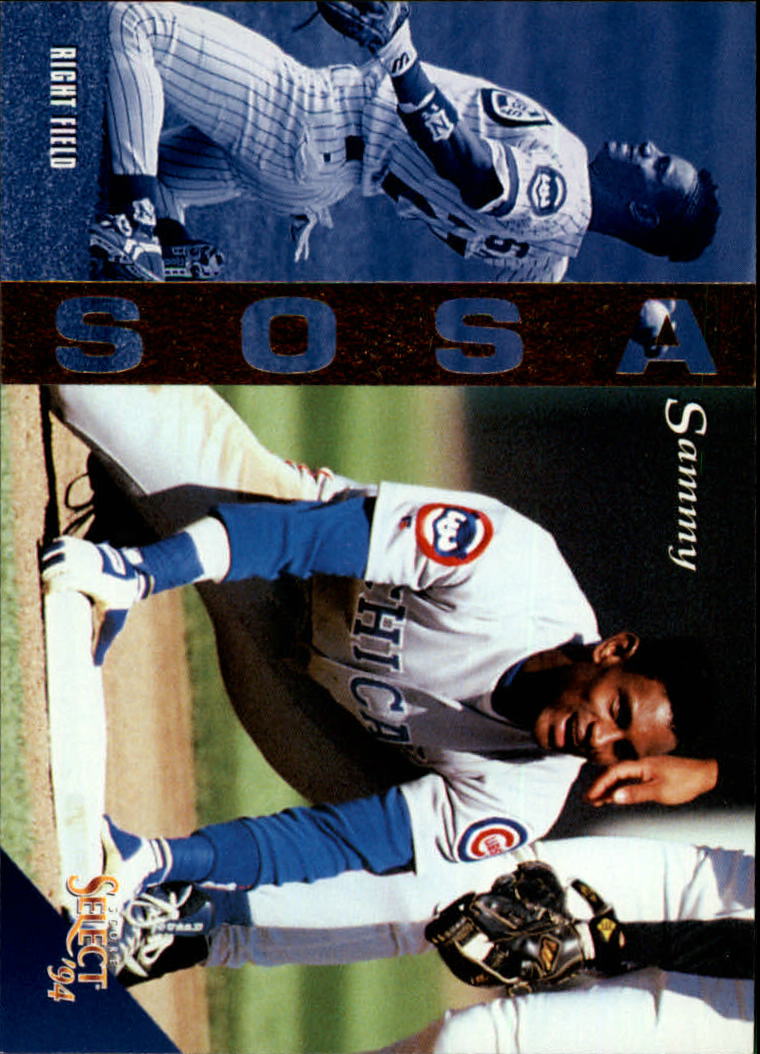 1994 Select #58 Sammy Sosa
