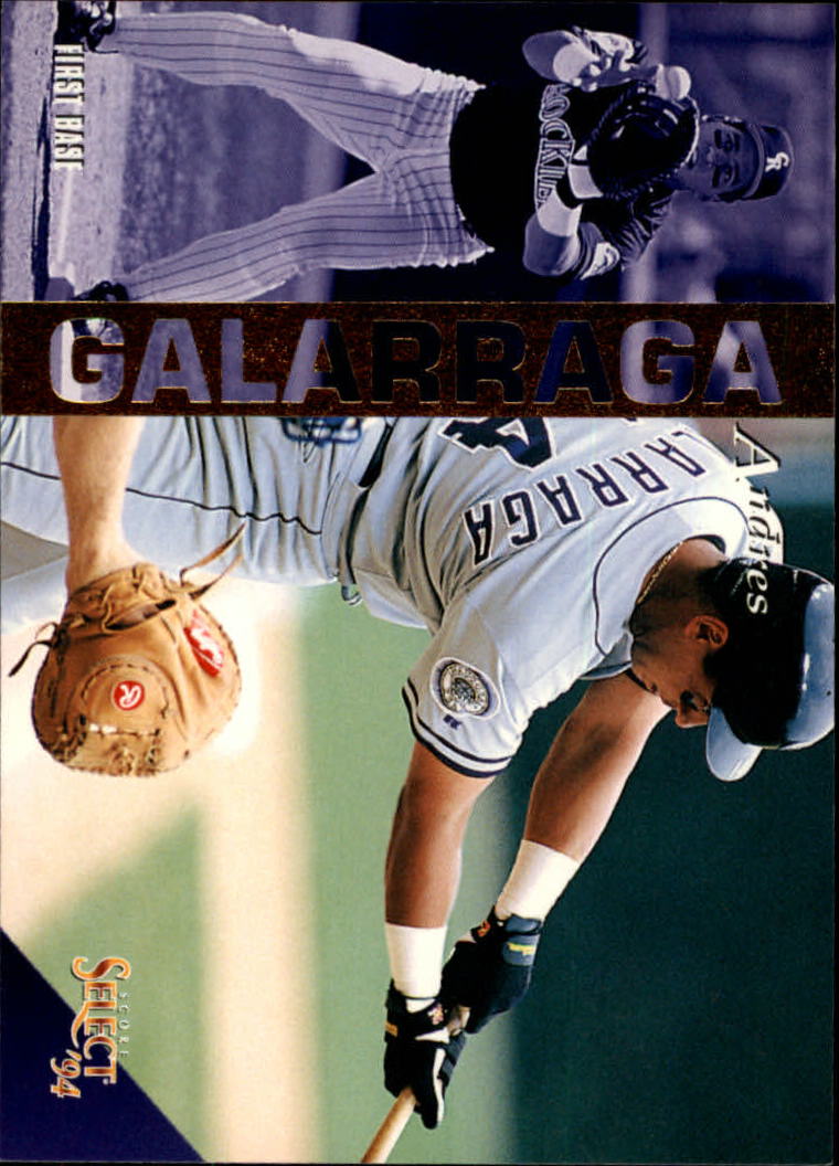 1994 Select #63 Andres Galarraga
