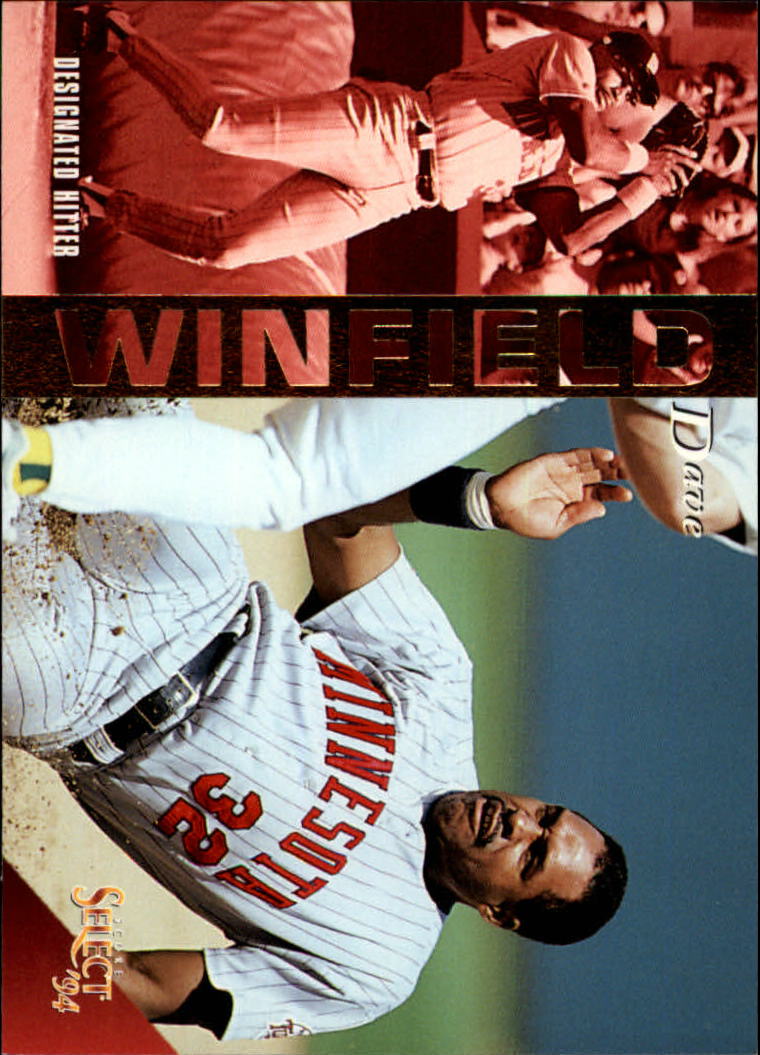 1994 Select #84 Dave Winfield