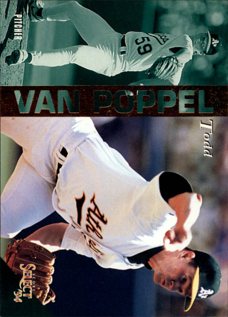 1994 Select #86 Todd Van Poppel