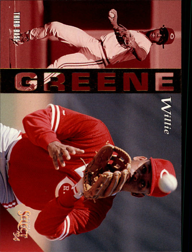 1994 Select #102 Willie Greene
