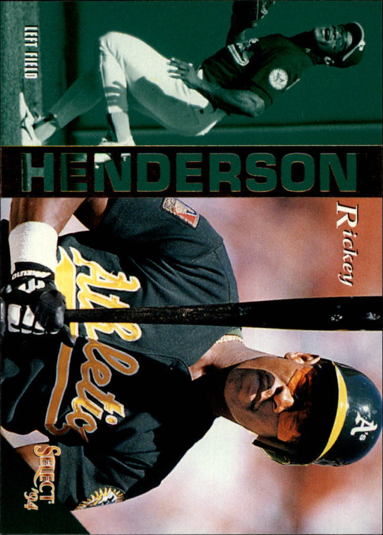 1994 Select #254 Rickey Henderson