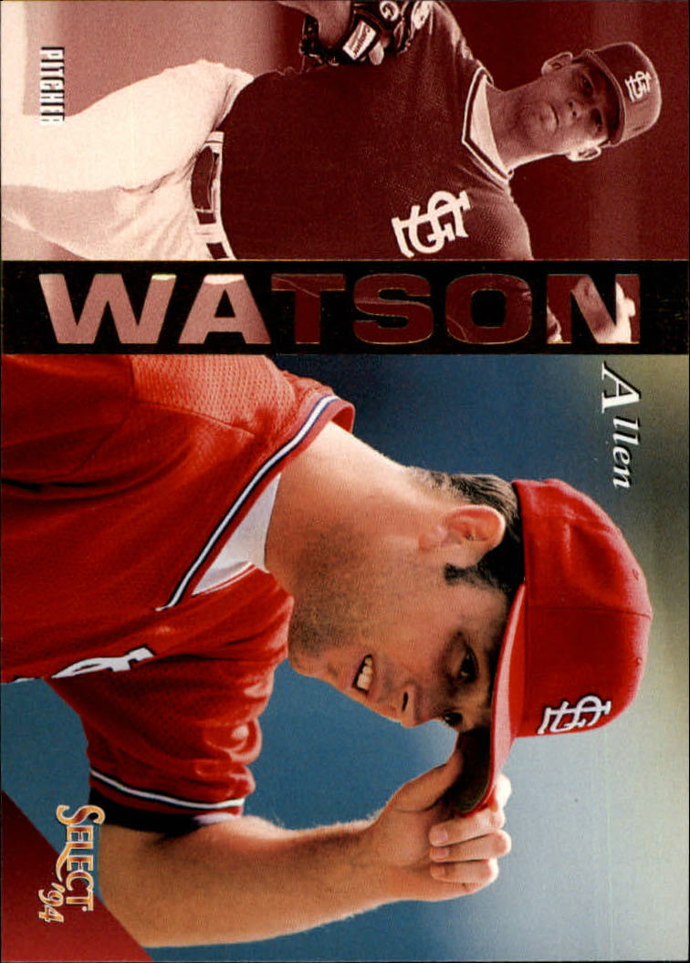1994 Select #376 Allen Watson