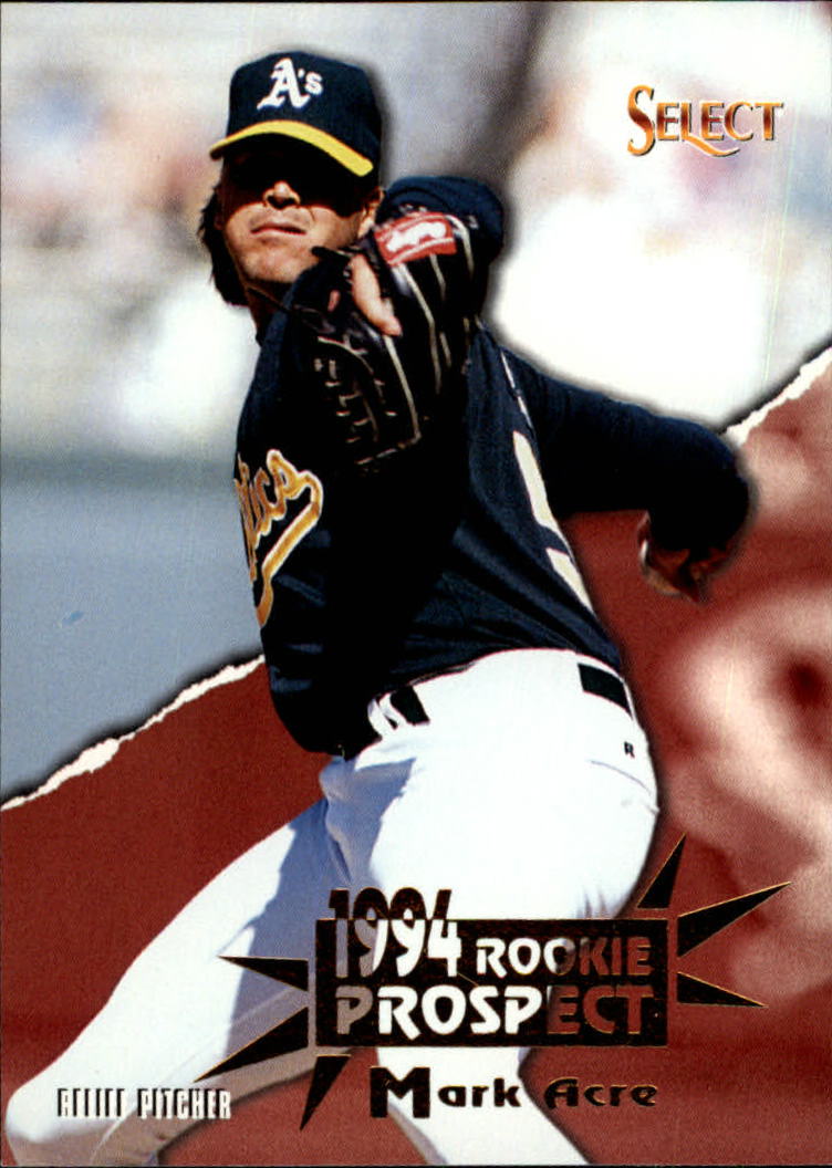 1994 Select #413 Mark Acre RC