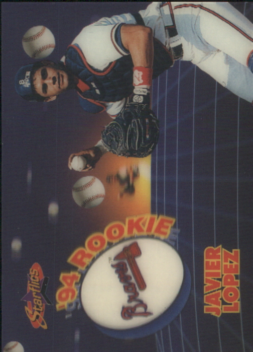 1994 Sportflics Rookie/Traded Rookie Starflics #TR5 Javier Lopez