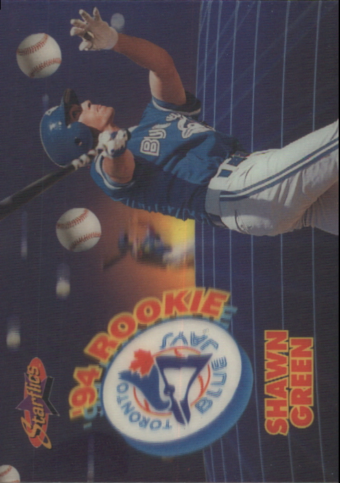 1994 Sportflics Rookie/Traded Rookie Starflics #TR16 Shawn Green