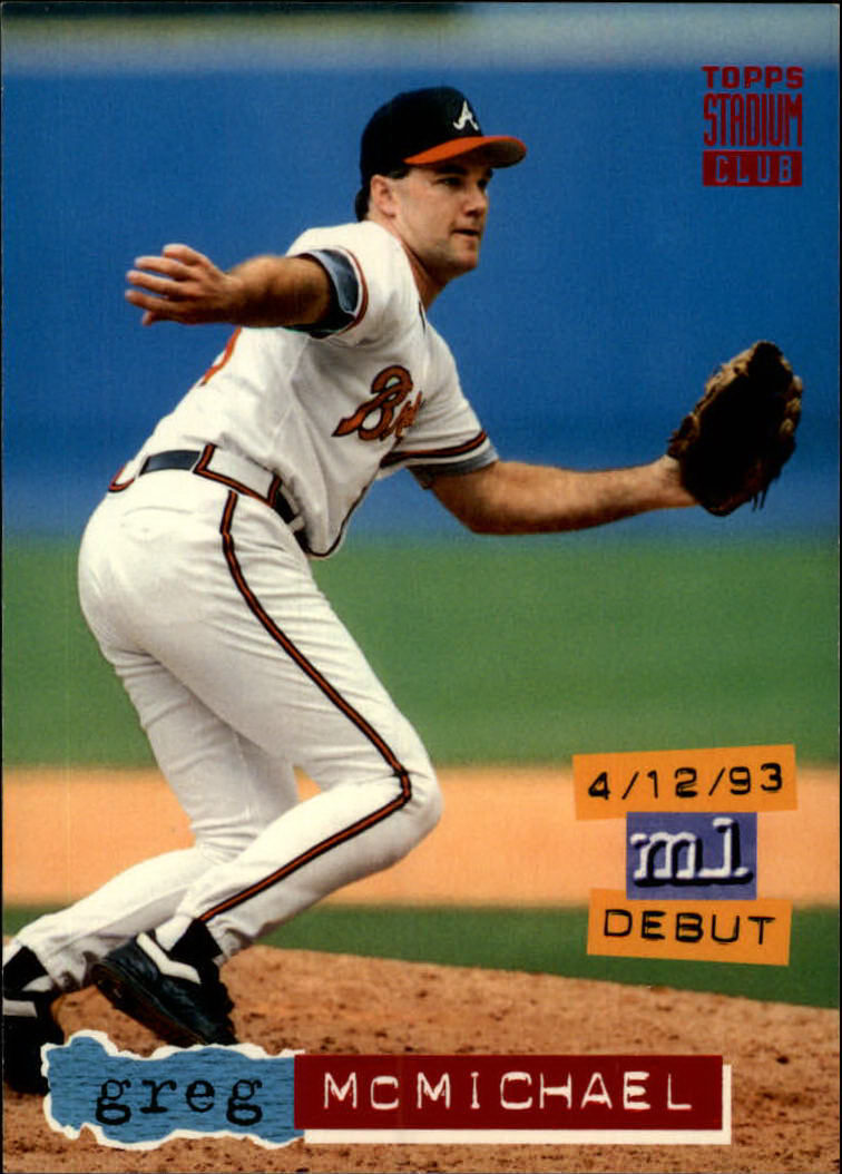 1994 Stadium Club Baseball Part 1 Main Set Card #1-250 - Picture 482 of 501