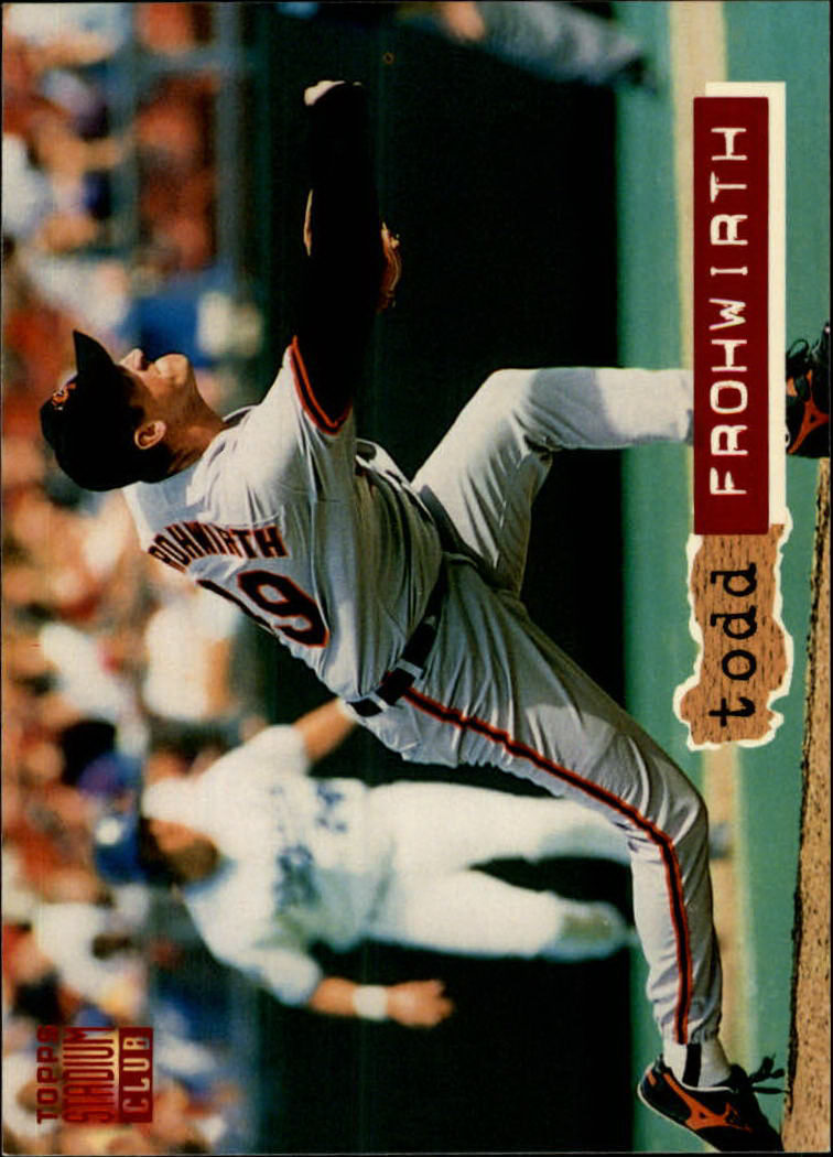 1994 Stadium Club Baseball Part 1 Main Set Card #1-250 - Picture 496 of 501