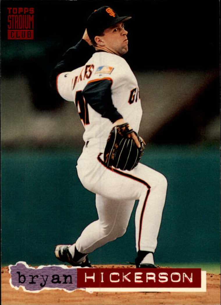 1994 Stadium Club #711 Bryan Hickerson - NM-MT