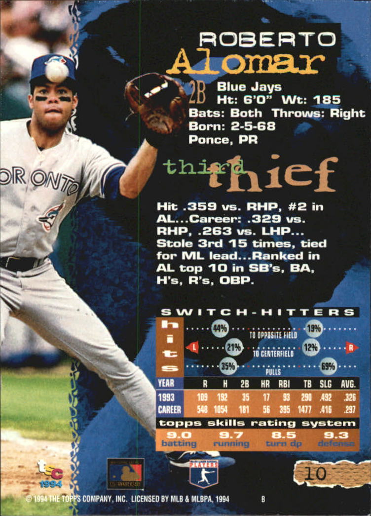 A1081- 1994 Stadium Club Golden Rainbow BB 1-250 -You Pick- 15+ FREE US SHIP - Picture 19 of 487