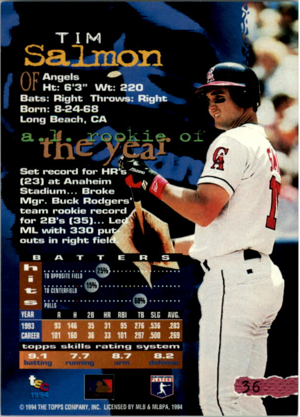 A1081- 1994 Stadium Club Golden Rainbow BB 1-250 -You Pick- 15+ FREE US SHIP - Picture 67 of 487