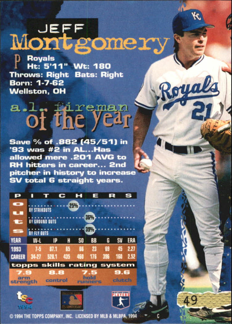 A1081- 1994 Stadium Club Golden Rainbow BB 1-250 -You Pick- 15+ FREE US SHIP - Picture 93 of 487