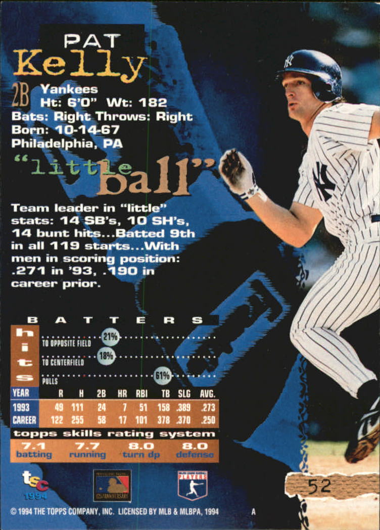 A1081- 1994 Stadium Club Golden Rainbow BB 1-250 -You Pick- 15+ FREE US SHIP - Picture 99 of 487