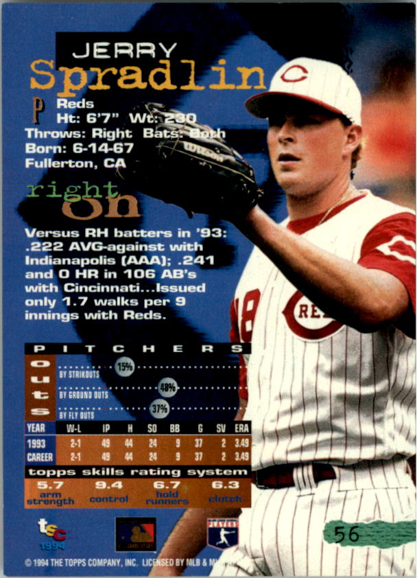 A1081- 1994 Stadium Club Golden Rainbow BB 1-250 -You Pick- 15+ FREE US SHIP - Picture 107 of 487