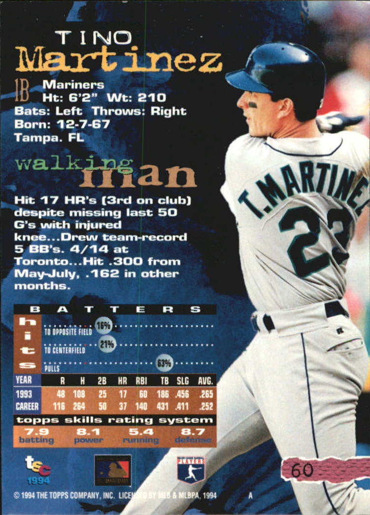 A1081- 1994 Stadium Club Golden Rainbow BB 1-250 -You Pick- 15+ FREE US SHIP - Picture 115 of 487