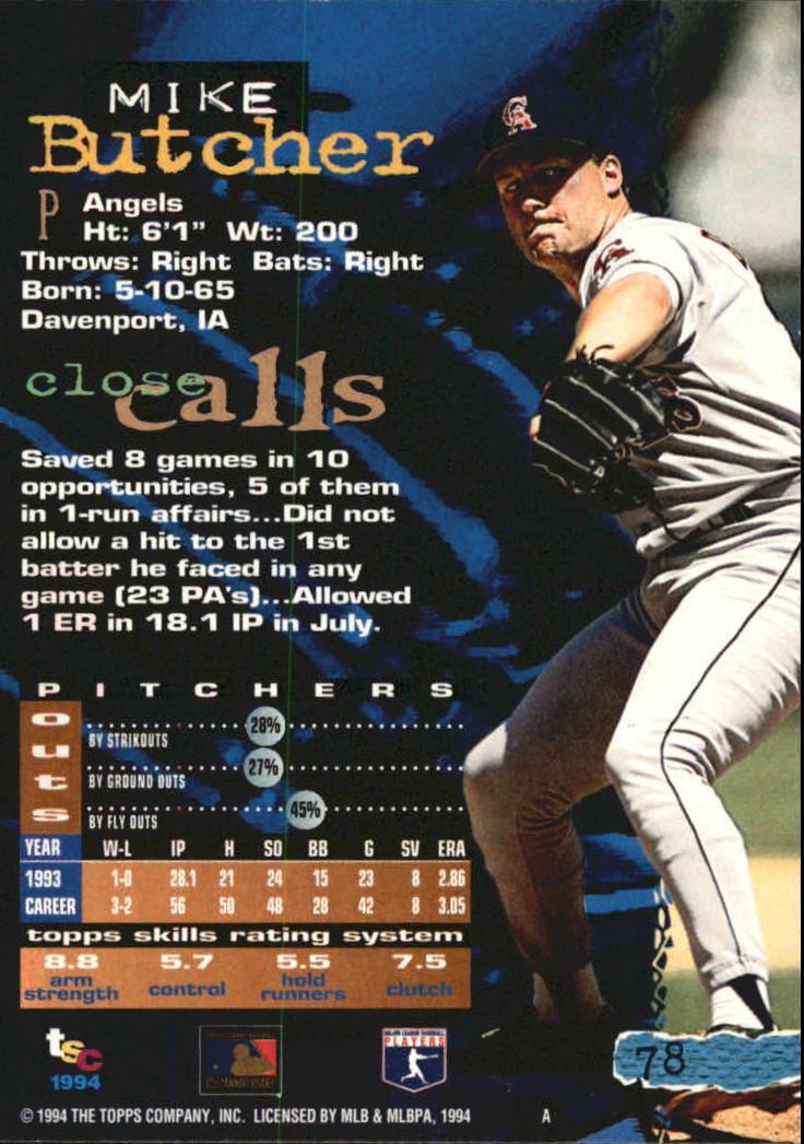 A1081- 1994 Stadium Club Golden Rainbow BB 1-250 -You Pick- 15+ FREE US SHIP - Picture 150 of 487