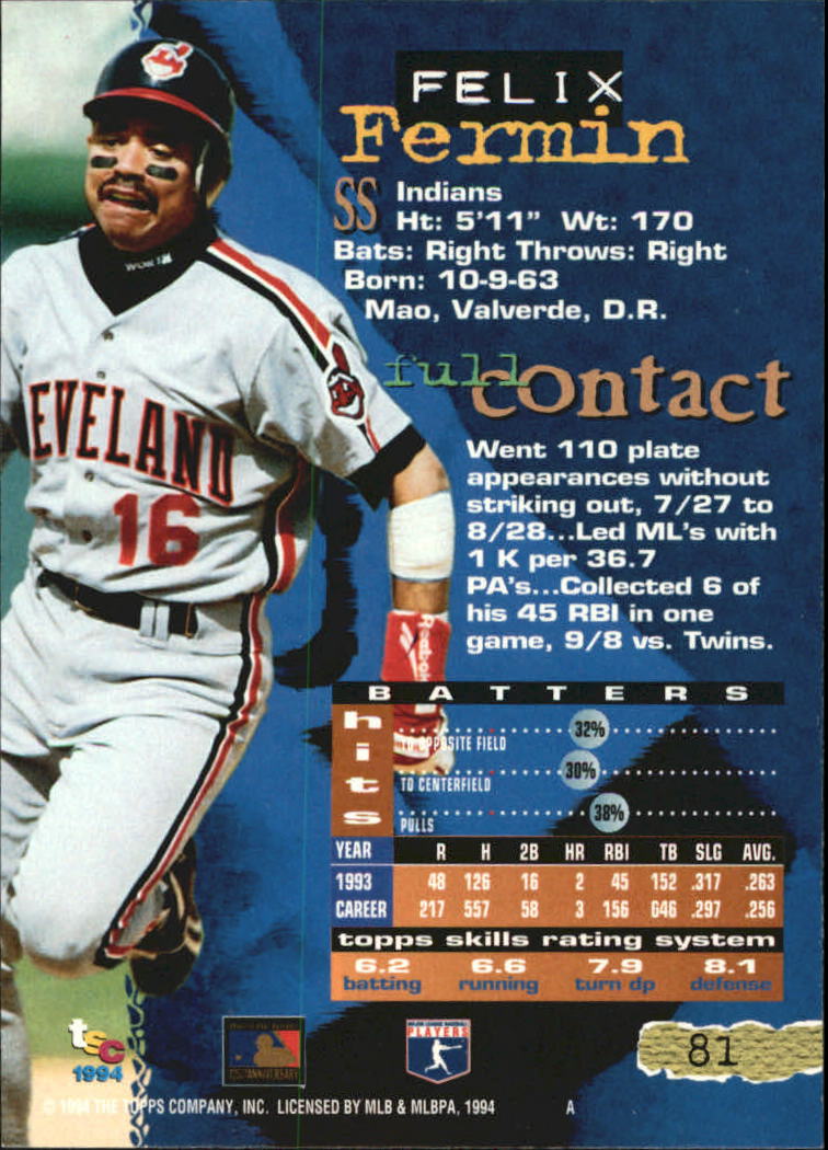 A1081- 1994 Stadium Club Golden Rainbow BB 1-250 -You Pick- 15+ FREE US SHIP - Picture 156 of 487