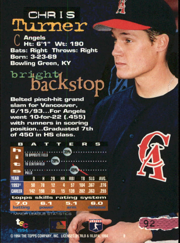 A1081- 1994 Stadium Club Golden Rainbow BB 1-250 -You Pick- 15+ FREE US SHIP - Picture 177 of 487